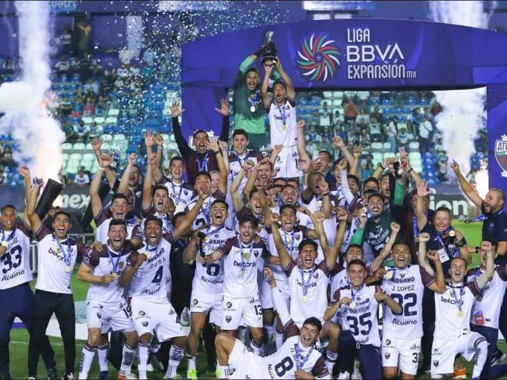 Atlante es campeón de la Liga de Expansión MX