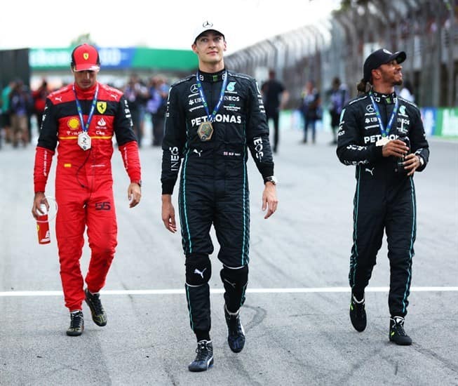 Mercedes sorprende en carrera sprint del GP de Brasil; ¿Cómo le fue a Checo?