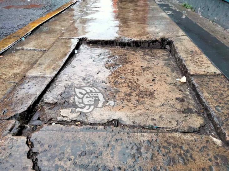 Un riesgo latente para veracruzanos, ¡trampas urbanas en Xalapa!