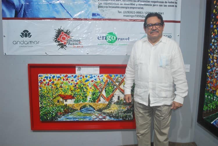 El artista plástico MAENGO llevan a cabo su 5ta exposición pictórica