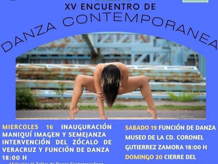 Invitan al  XV Encuentro de Danza Contemporánea en Veracruz