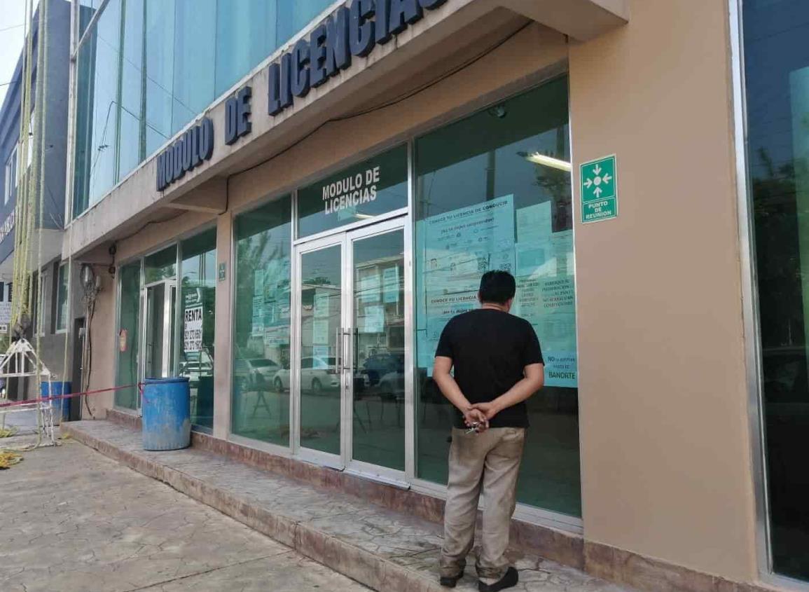 Normalizan expedición de licencias en Coatzacoalcos