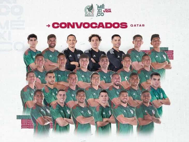 ¿Sorpresas? El Tri revela a los 26 que jugarán en Qatar 2022 (+Video)