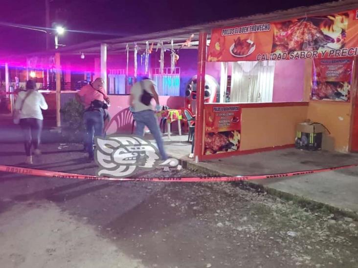 A balazos, asesinan a hombre en localidad de Tlapacoyan