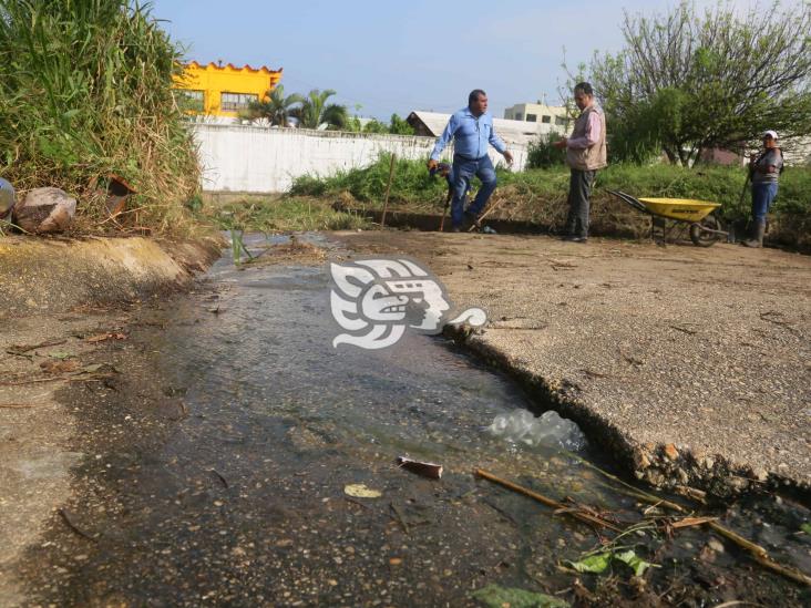 Sistema sanitario colapsado en la colonia Petrolera de Coatzacoalcos