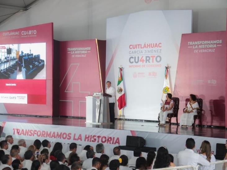 Gobernador de Veracruz da su Cuarto Informe de Gobierno desde Pánuco