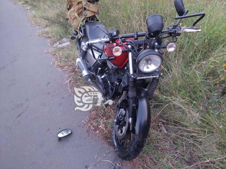 Percance vehicular en la Banderilla-Misantla genera movilización