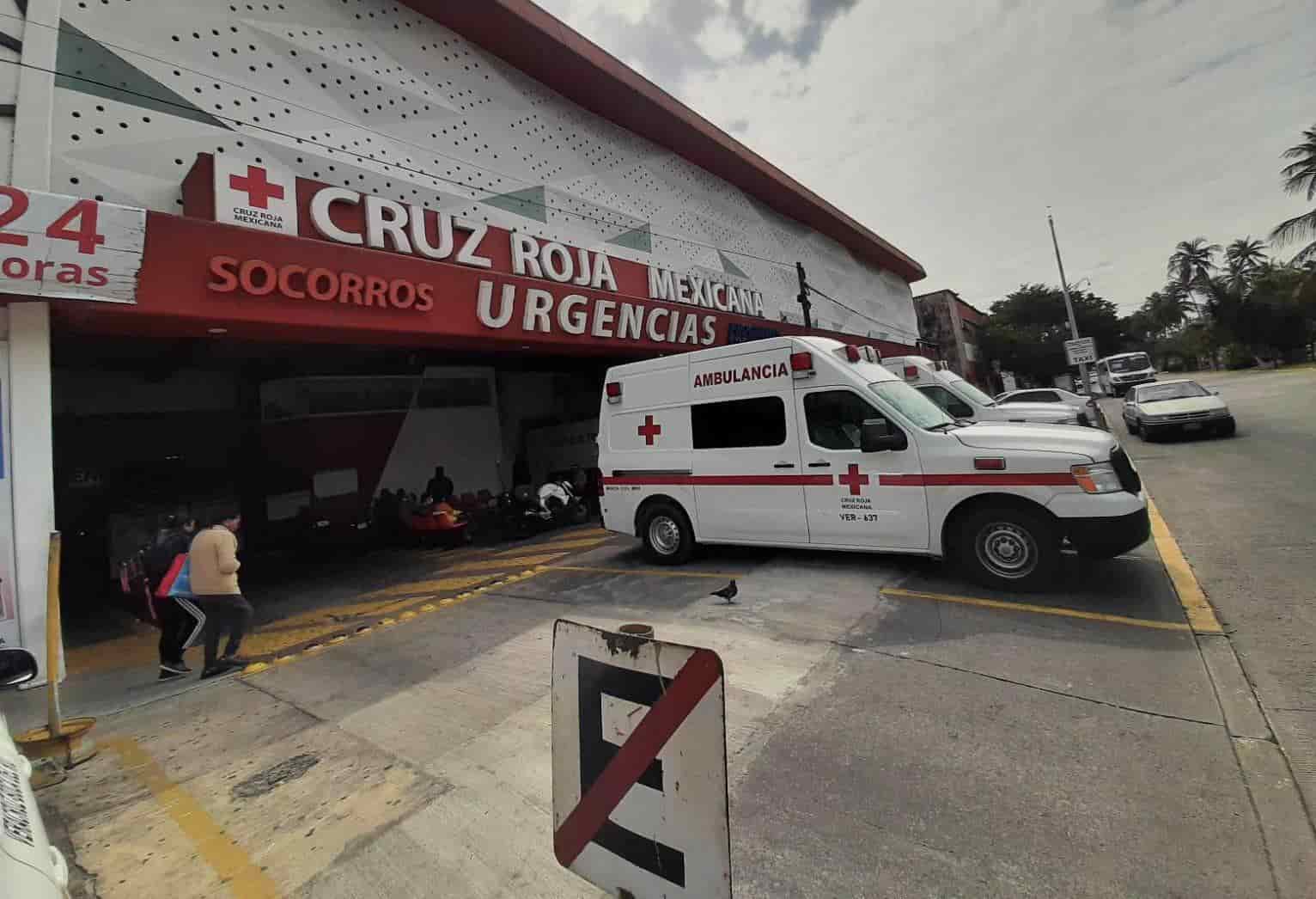 Cruz Roja Veracruz se alista para atender reportes en temporada decembrina