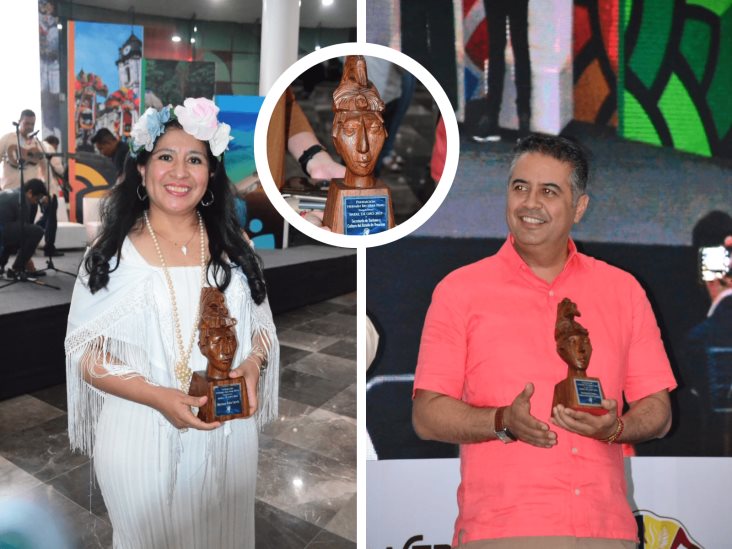 Reciben Sectur y poeta veracruzana Pakal de Oro en Expo Turismo Veracruz