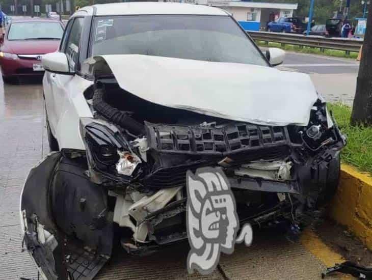 Y apenas es medio día; ya van 2 accidentes en el bulevar Xalapa-Coatepec