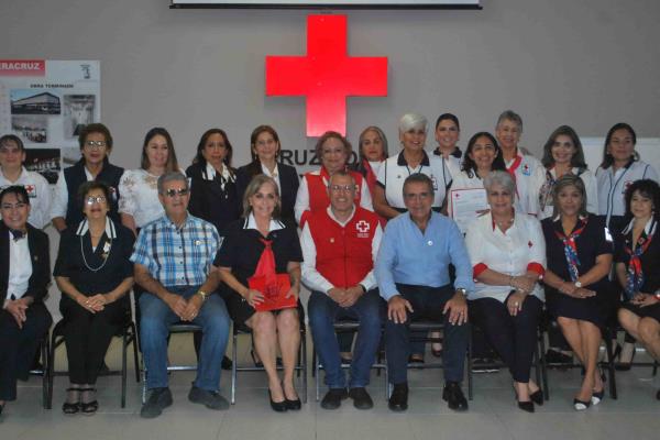 Reactivan Voluntariados de Cruz Roja en el estado de Veracruz
