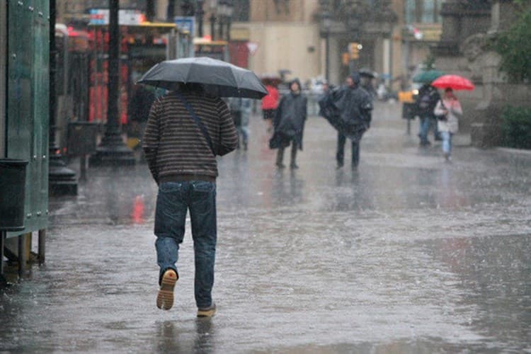 Frente frío provocará lluvias y vientos de norte en Veracruz