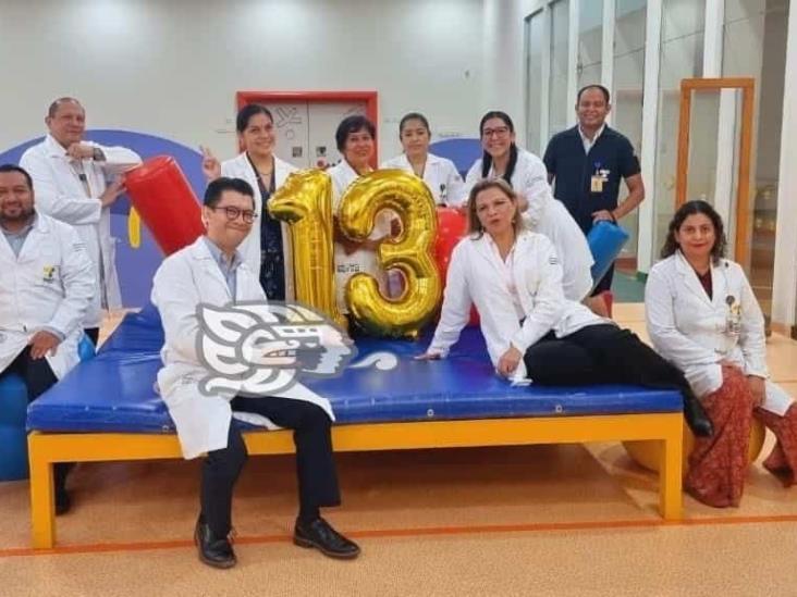 Con casi mil pacientes, CRIT Veracruz celebra 13 años