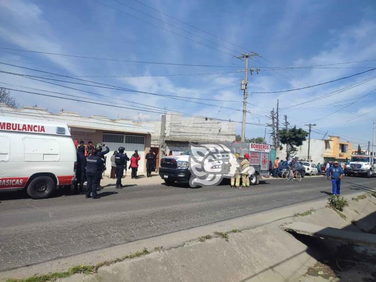 Se registra explosión por fuga de gas en vivienda de Tenextepec, en Perote