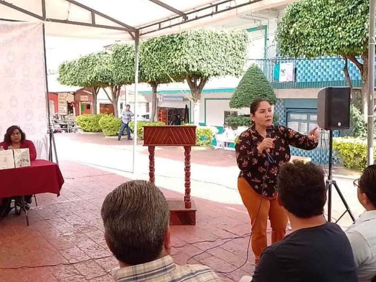 Realizan en Río Blanco asamblea informativa sobre reforma electoral