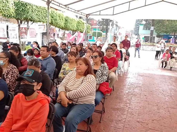 Realizan en Río Blanco asamblea informativa sobre reforma electoral