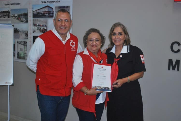 Reactivan a Damas Voluntarias de la Cruz Roja Mexicana en el Estado de Veracruz