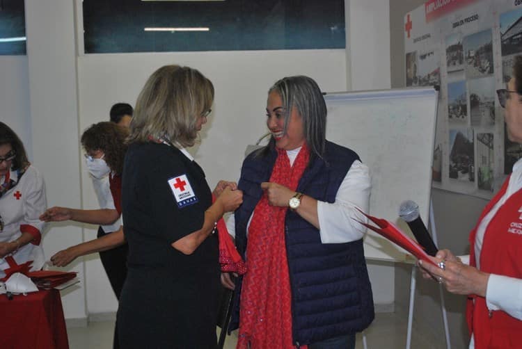 Reactivan a Damas Voluntarias de la Cruz Roja Mexicana en el Estado de Veracruz