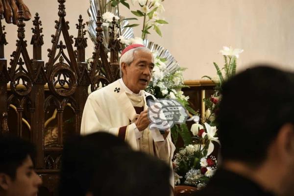 Arzobispo de Xalapa clama por un Poder Judicial sin corrupción