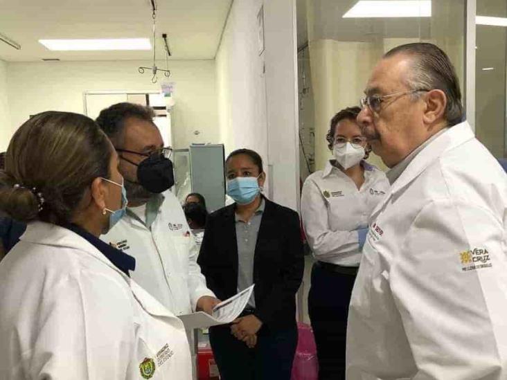 Recorre secretario de Salud Hospitales de Coatzacoalcos