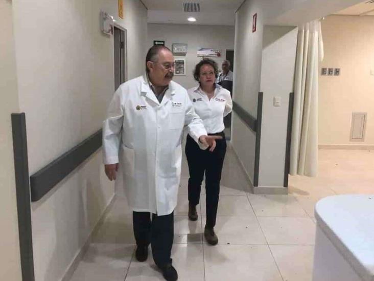 Recorre secretario de Salud Hospitales de Coatzacoalcos