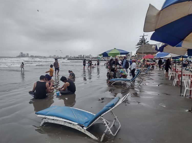 Llegaron desde Puebla para disfrutar del calor de Veracruz y encontraron ambiente fresco