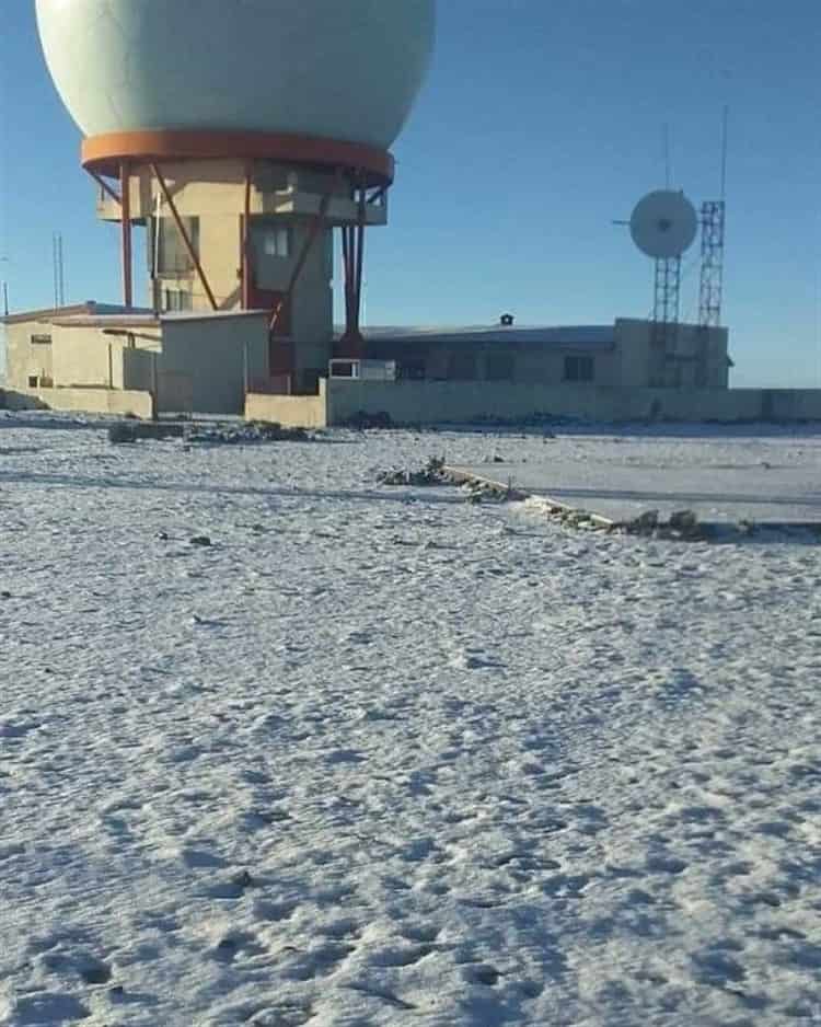 ¡Espectacular! Nuevo León registra su primera nevada de la temporada