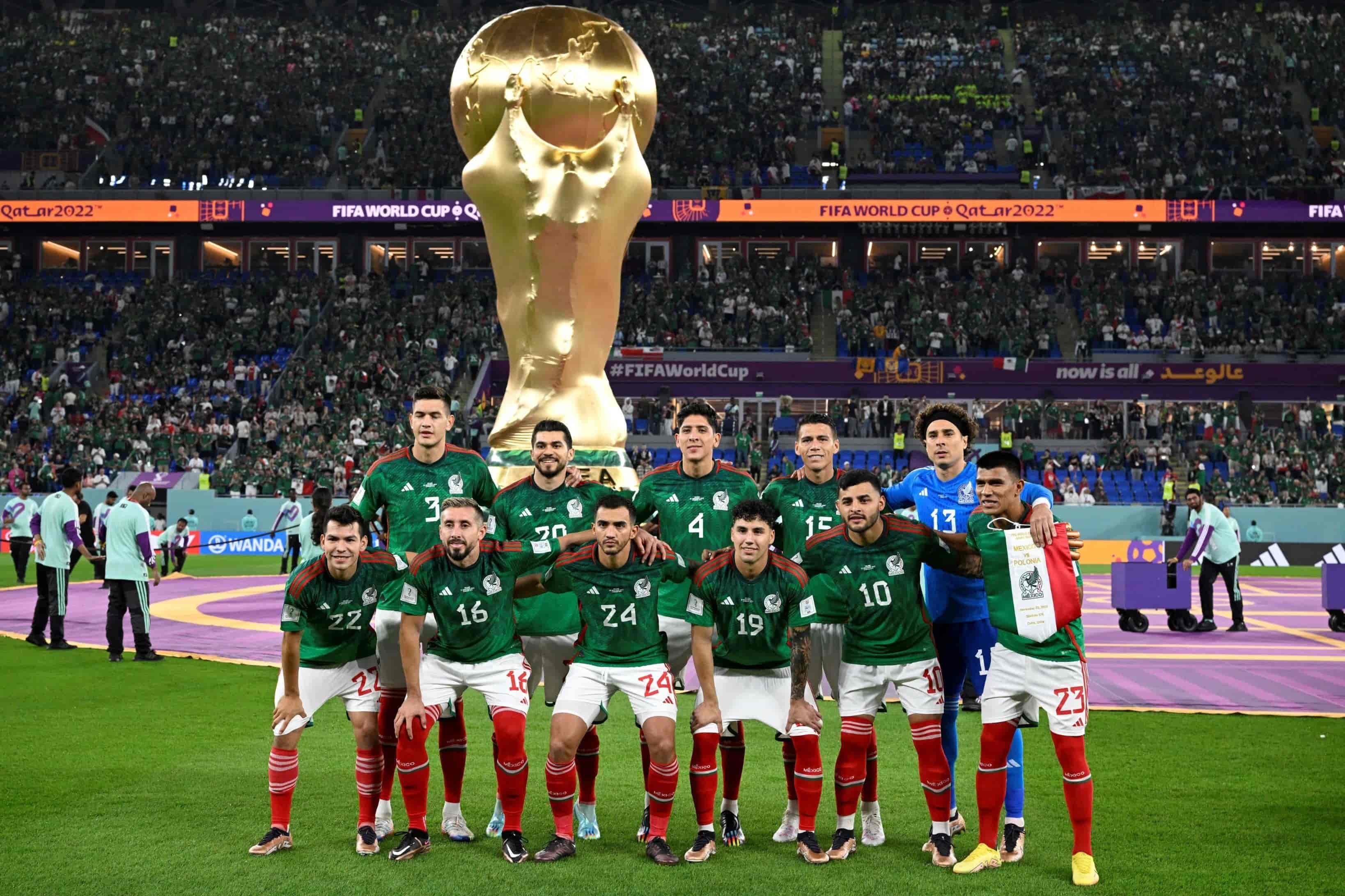México empata en su debut de la Copa del Mundo de Qatar 2022