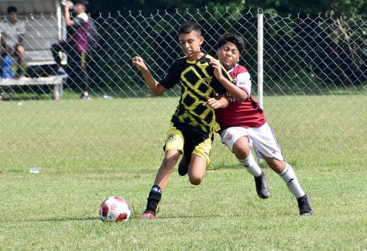Intensa actividad de futbol en Liga Formativa