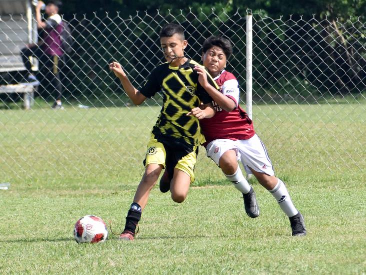 Intensa actividad de futbol en Liga Formativa