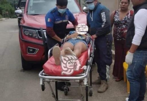 En Cosoleacaque, cobarde sujeto golpeó a su pareja embarazada