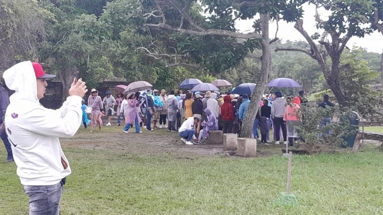 Abarrotaron los sitios arqueológicos por puente vacacional en Veracruz