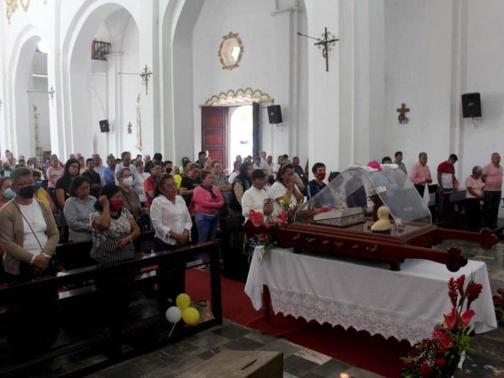 Llegan a Misantla reliquias de San Rafael Guízar y Valencia