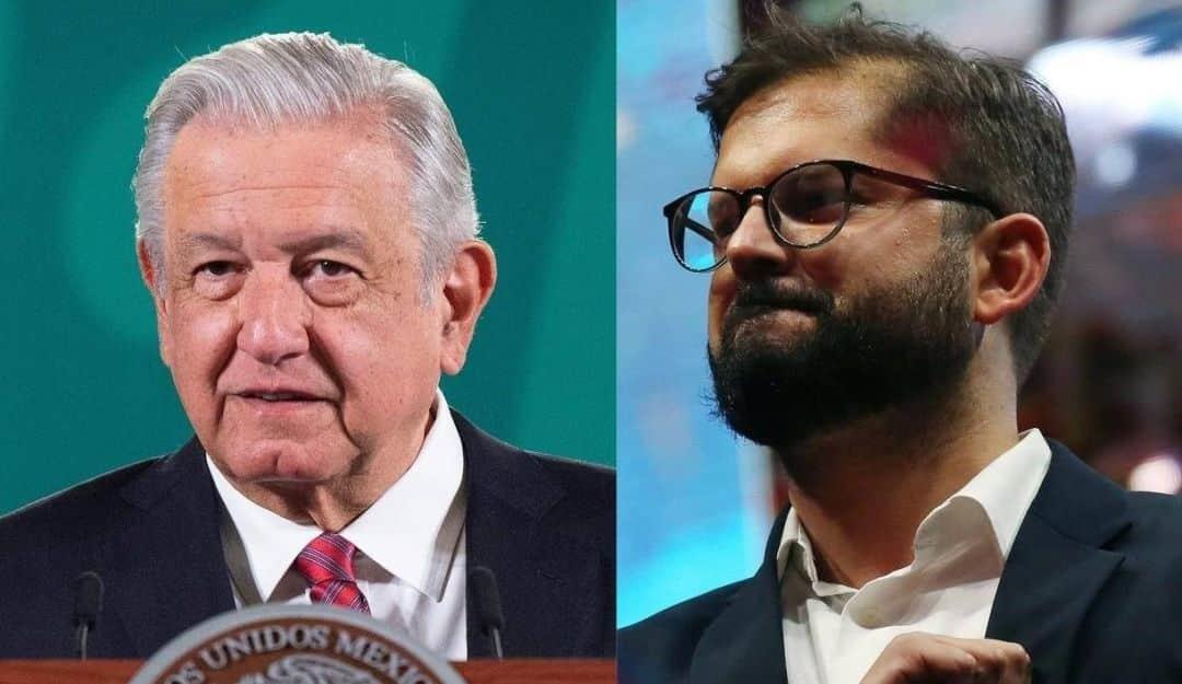 AMLO se reunirá hoy con el presidente de Chile, Gabriel Boric