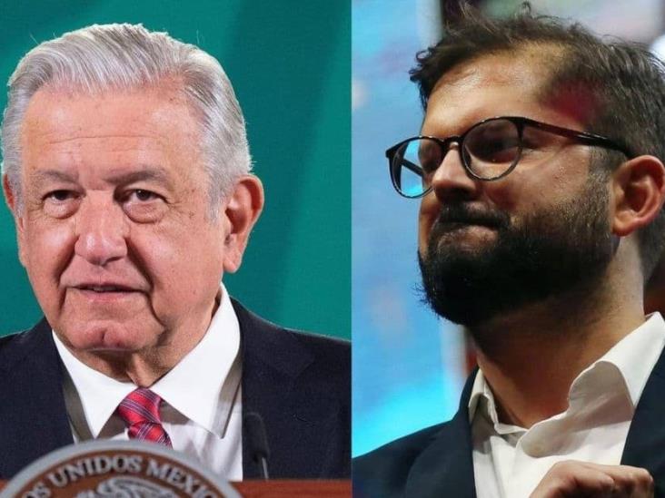 AMLO se reunirá hoy con el presidente de Chile, Gabriel Boric