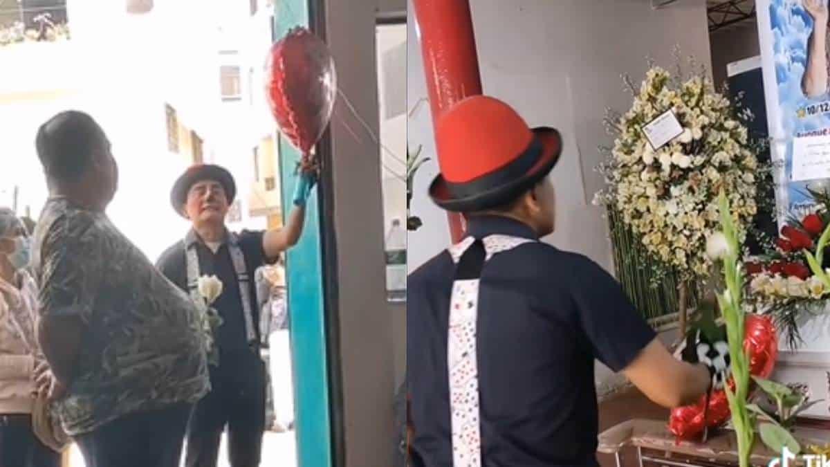 “Tú me diste el don de hacer reír a la gente”, despide a su mamá vestido de payaso