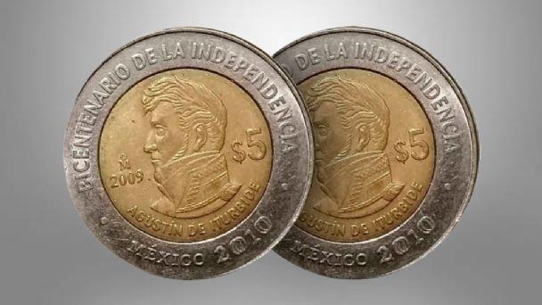 Dan más de 450 mil pesos al dueño de esta moneda de 5 pesos