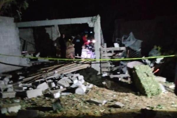¡Explota taller de pirotecnia en Hidalgo! Hay dos lesionados