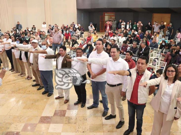 Morena Progresista instala Comité Veracruz; apoyan a Ebrard rumbo a 2024