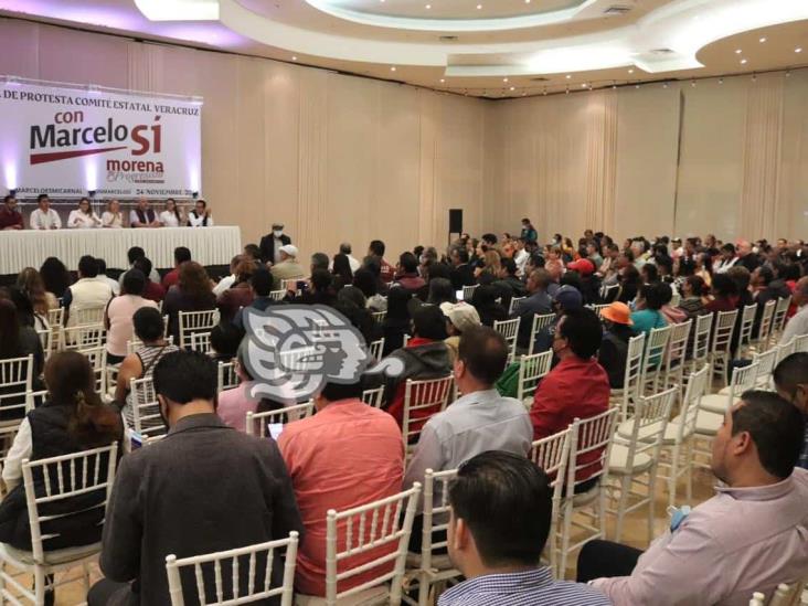 Morena Progresista instala Comité Veracruz; apoyan a Ebrard rumbo a 2024