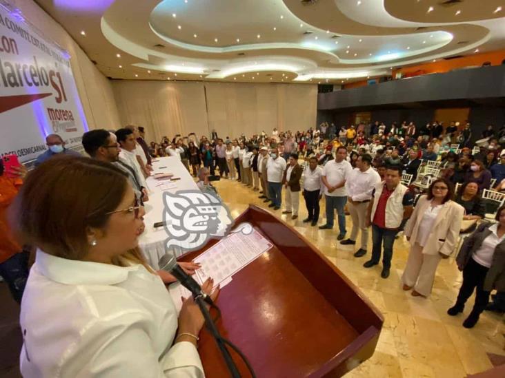Morena Progresista instala Comité Veracruz; apoyan a Ebrard rumbo a 2024