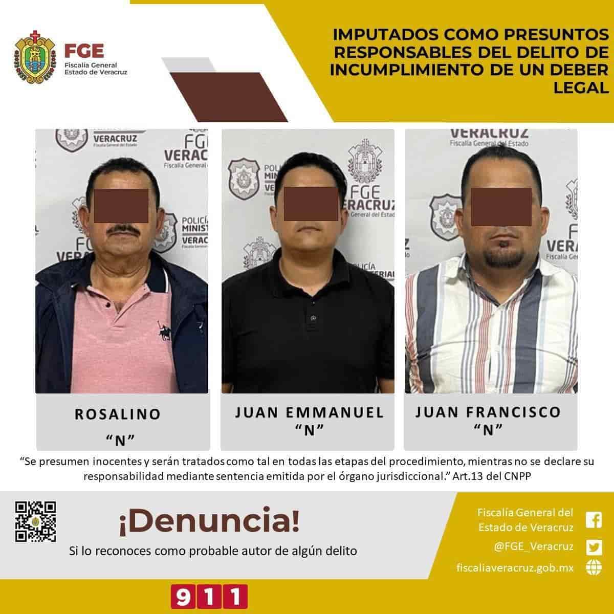 Imputan a ministeriales a los que se les ‘escapó’ un criminal en la zona centro de Veracruz