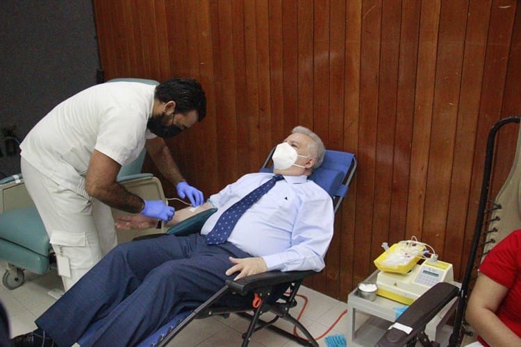 Jornada de donación de sangre en Facultad de Medicina en Veracruz (+Video)