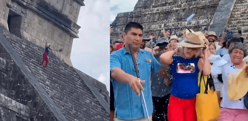 Esta multa pagó Lady Chichén Itzá por sus desfiguros