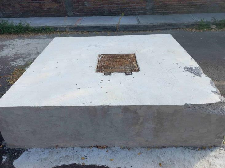 Luego de 5 años en el abandono, componen base de pozo de agua en Boca del Río
