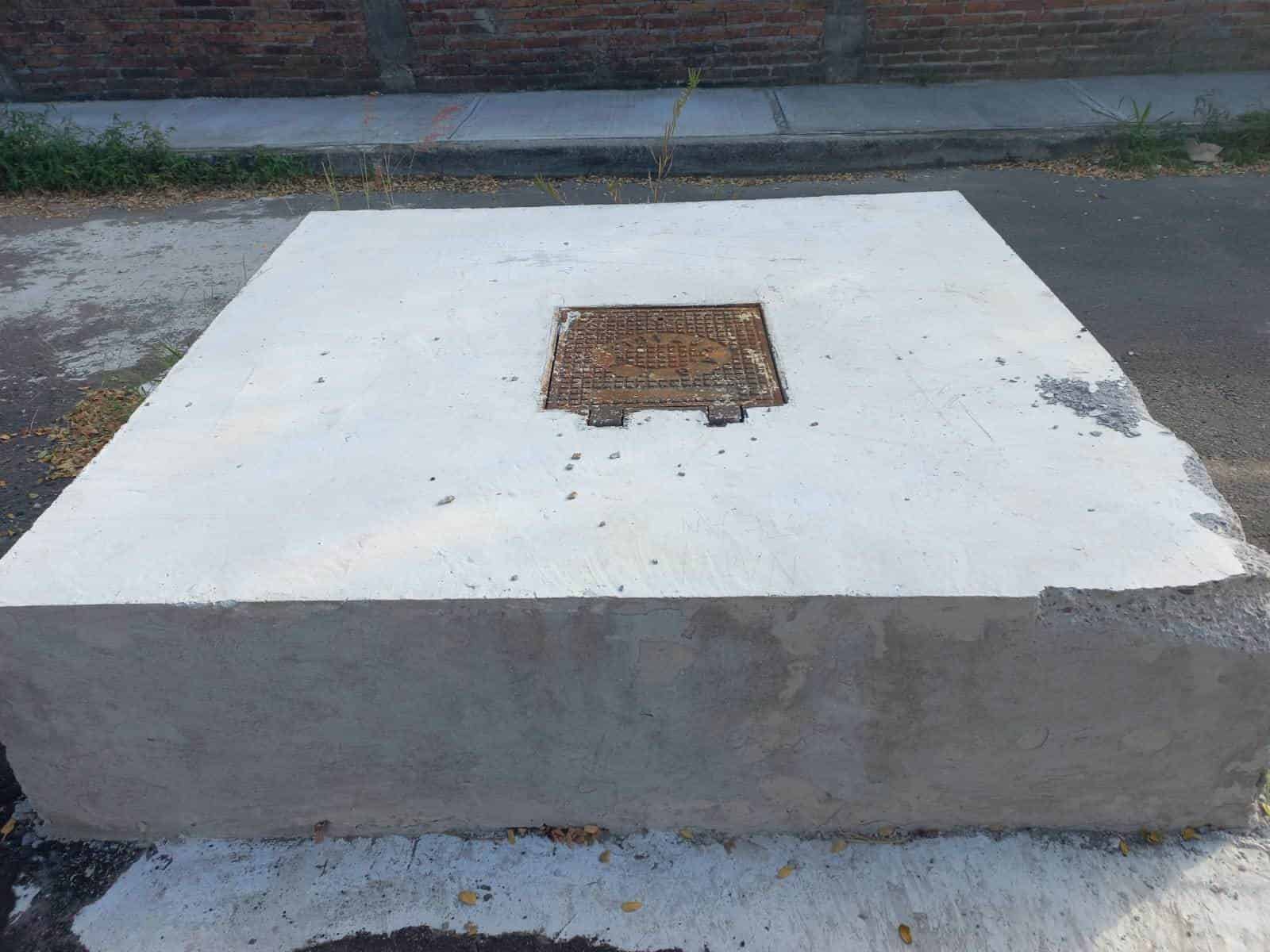 Luego de 5 años en el abandono, componen base de pozo de agua en Boca del Río