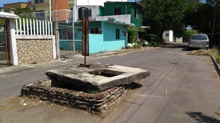 Luego de 5 años en el abandono, componen base de pozo de agua en Boca del Río