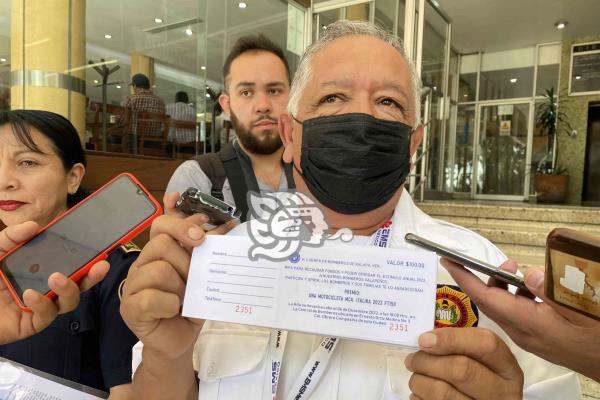 Con rifa, Bomberos de Xalapa esperan reunir para pagar aguinaldos