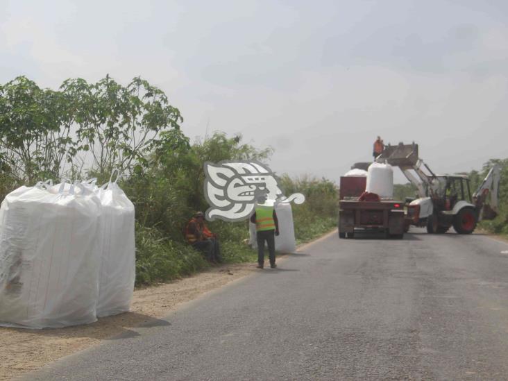 Colocarán concreto hidráulico en la Transístmica