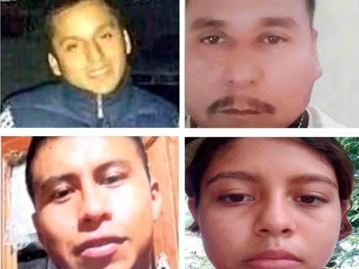 Buscan a cuatro personas desaparecidas en Tihuatlán; una es menor de edad